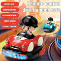 2 Pcs RC Bumper Car Set with Knockout Charaters Music and Lights - Tafeen Toys
