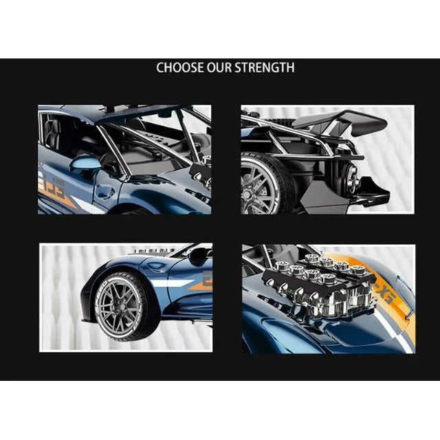 2.4 GHz High Speed Metal RC Car with Smoke Effect