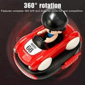 2 Pcs RC Bumper Car Set with Knockout Charaters Music and Lights - Tafeen Toys