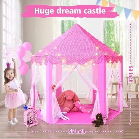Princess Castle Play Tent House for Kids