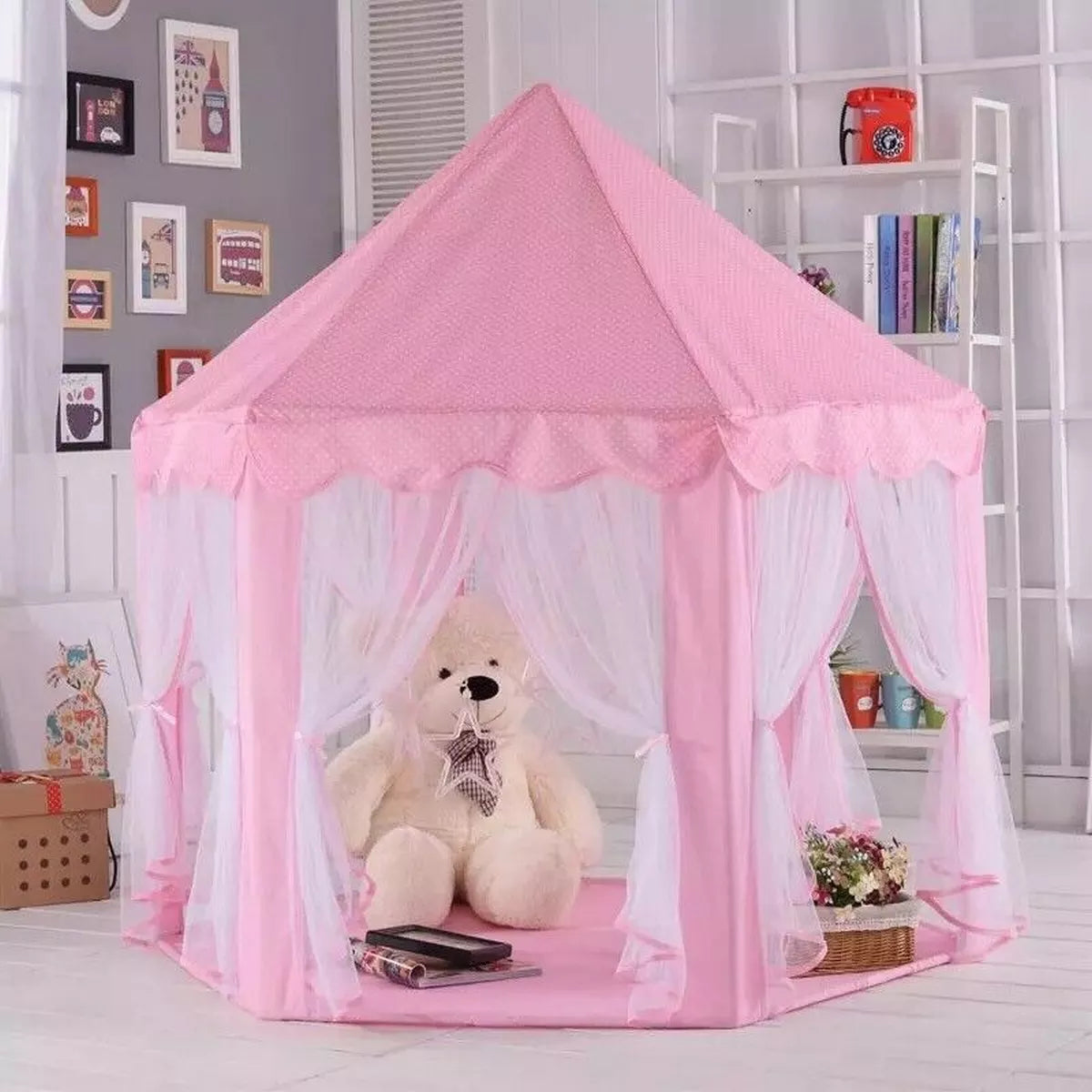 Princess Castle Play Tent House for Kids