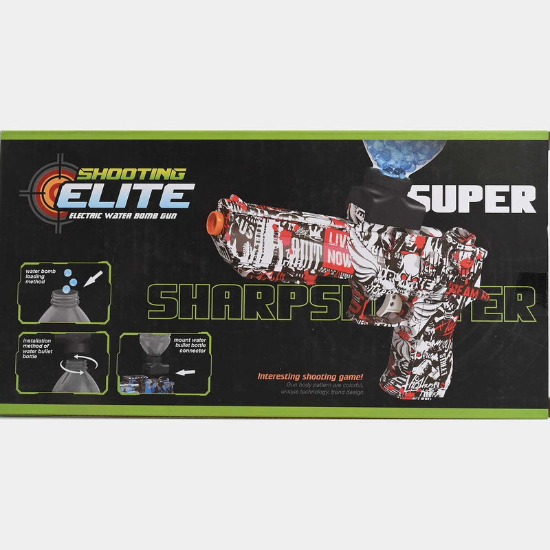 High Pressure Gel Blaster Pistol Toy for Kids with Rechargable Battery