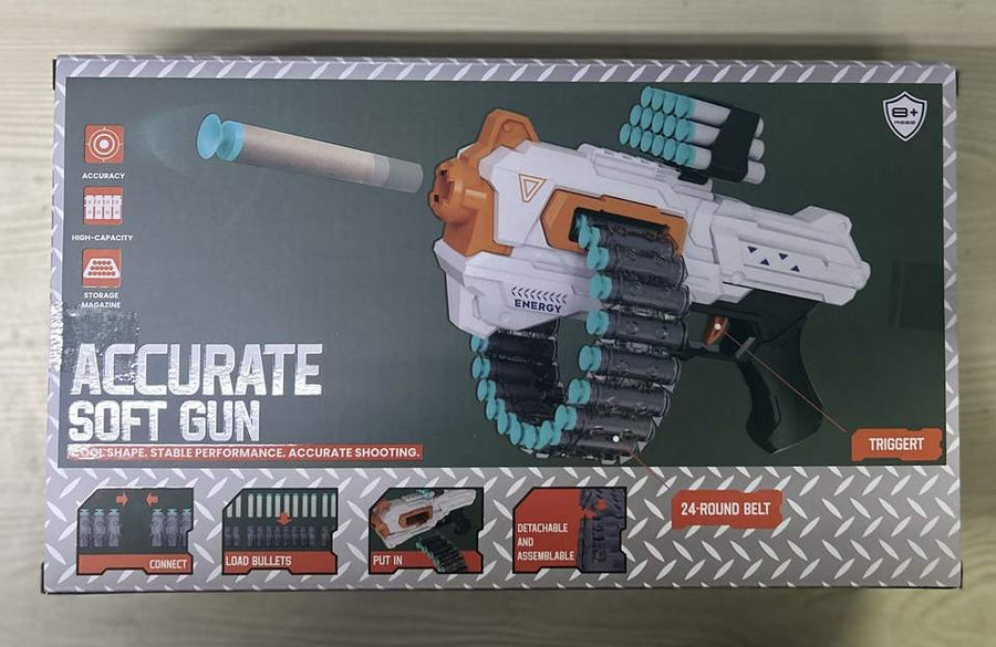Automatic Soft Bullet Shooting Machine Gun for Kids
