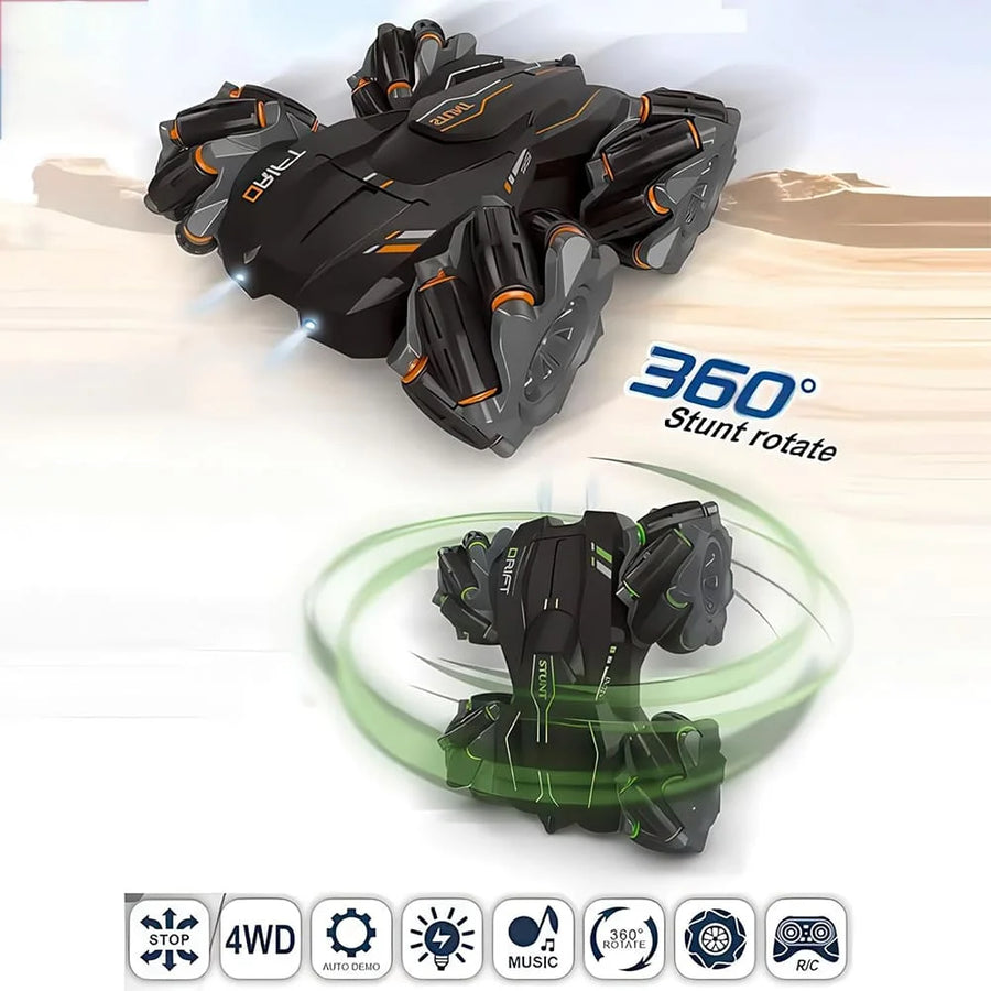 Drift Blunt Car for Kids, Double Sided Drive Car & Toy Car for Kids Four Wheels Drive Toy Car for Children – Black