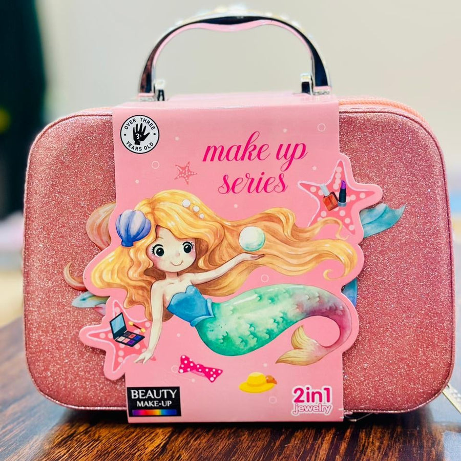 Kids' Beautiful Makeup Kit with Bag Collection